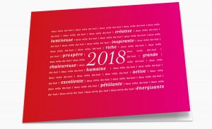 Carte de vœux Albingia 2018